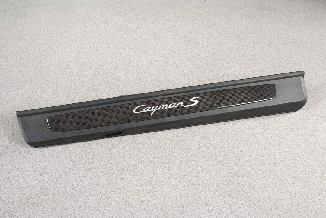 Porsche 718 Cayman S 981/982 Einstiegleiste Carbon RECHTS