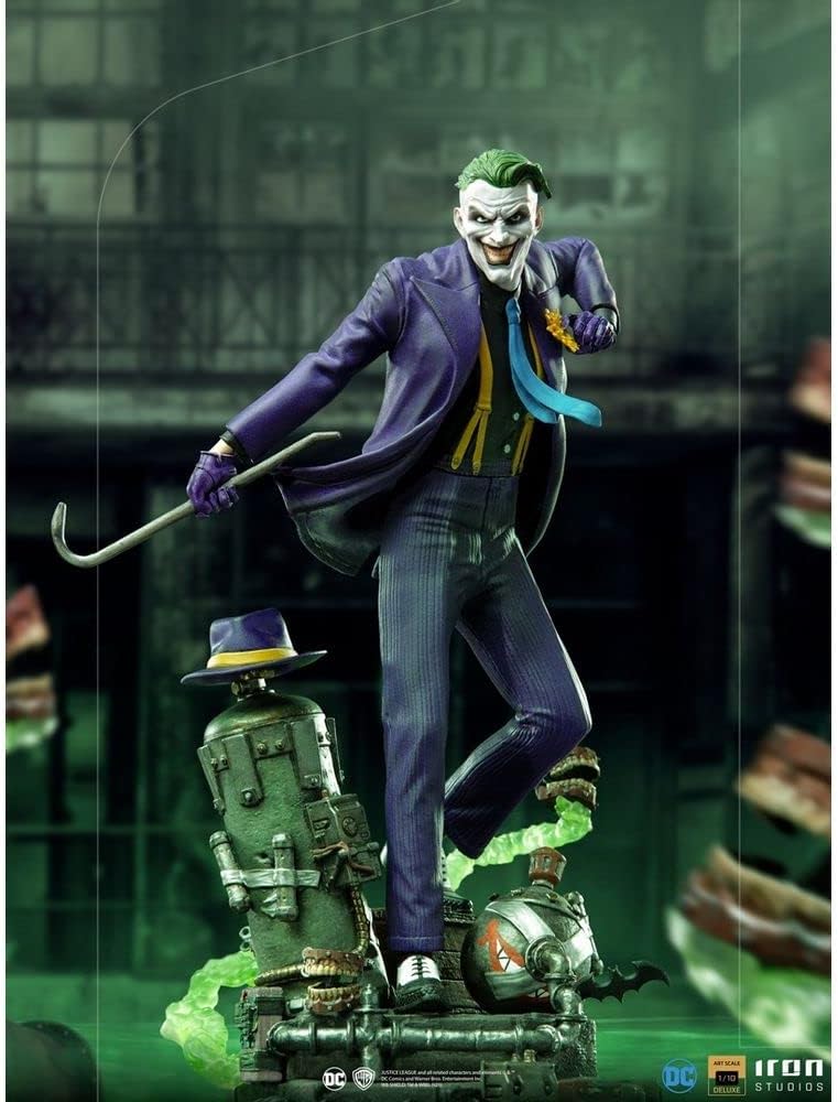 Iron Studios Deluxe: DC Comics - The Joker Art Scale Statue (1/10) (DCCDCG42621-10)