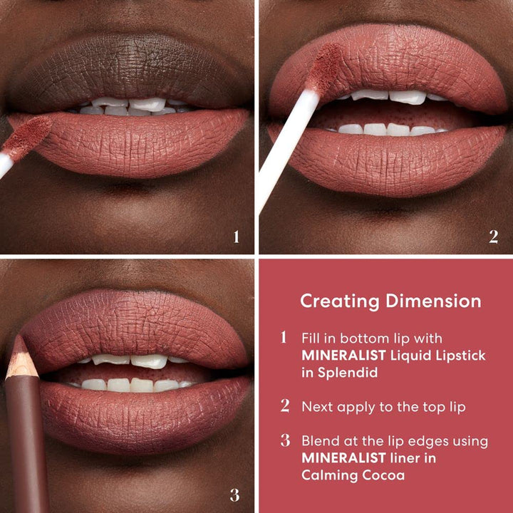 Bare Minerals Mineralist Lasting Matte Determined Liquid Lipstick 3.5ml Entschlossen 3.5ml, Entschlo
