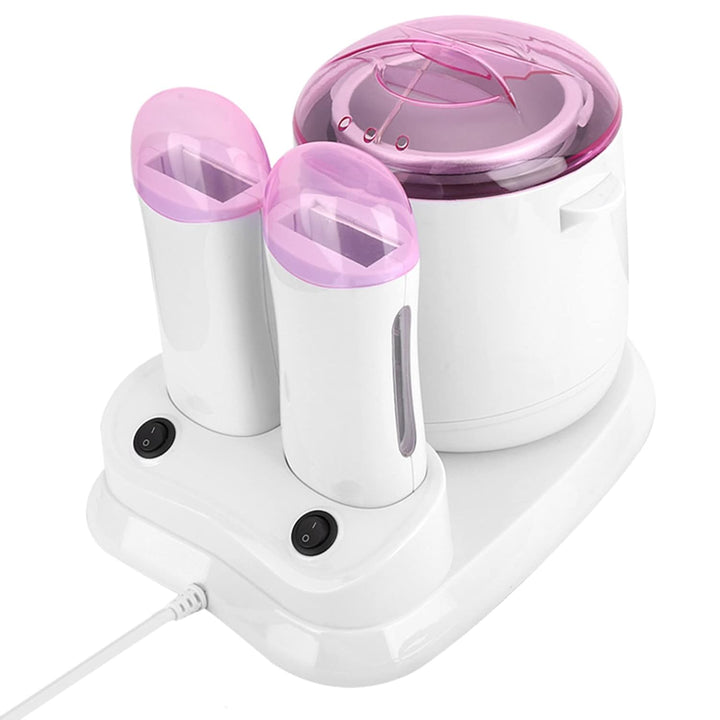800 Ml Heisswachswärmer-Maschine Zur Haarentfernung, 3-in-1-Elektro-Wachsheizung für Frauen und Männ
