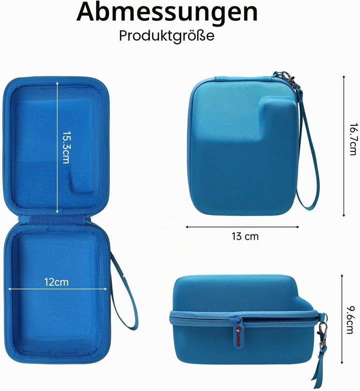 XANAD Tasche für Kamera, kompatibel für Polaroid Now Gen 2 / Polaroid i Type Sofortbildkamera (Blau)
