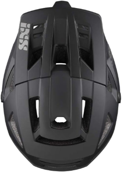 IXS Enduro MTB-Helm Trigger FF Schwarz Schwarz SM (54-58cm), Schwarz SM (54-58cm)