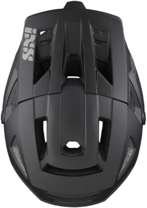 IXS Enduro MTB-Helm Trigger FF Schwarz Schwarz SM (54-58cm), Schwarz SM (54-58cm)