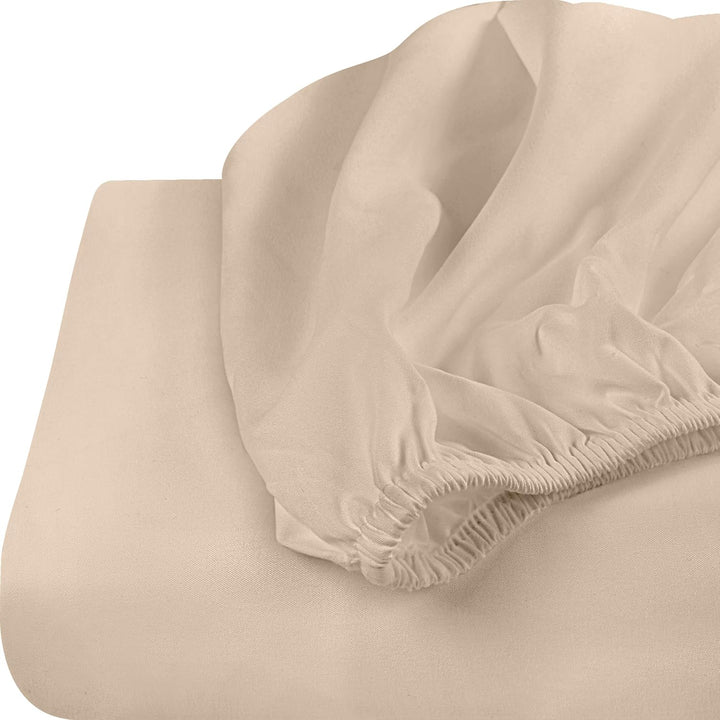 Utopia Bedding Spannbettlaken für Doppelbetten – Grosspackung mit 6 Bettlaken – weiche gebürstete Mi