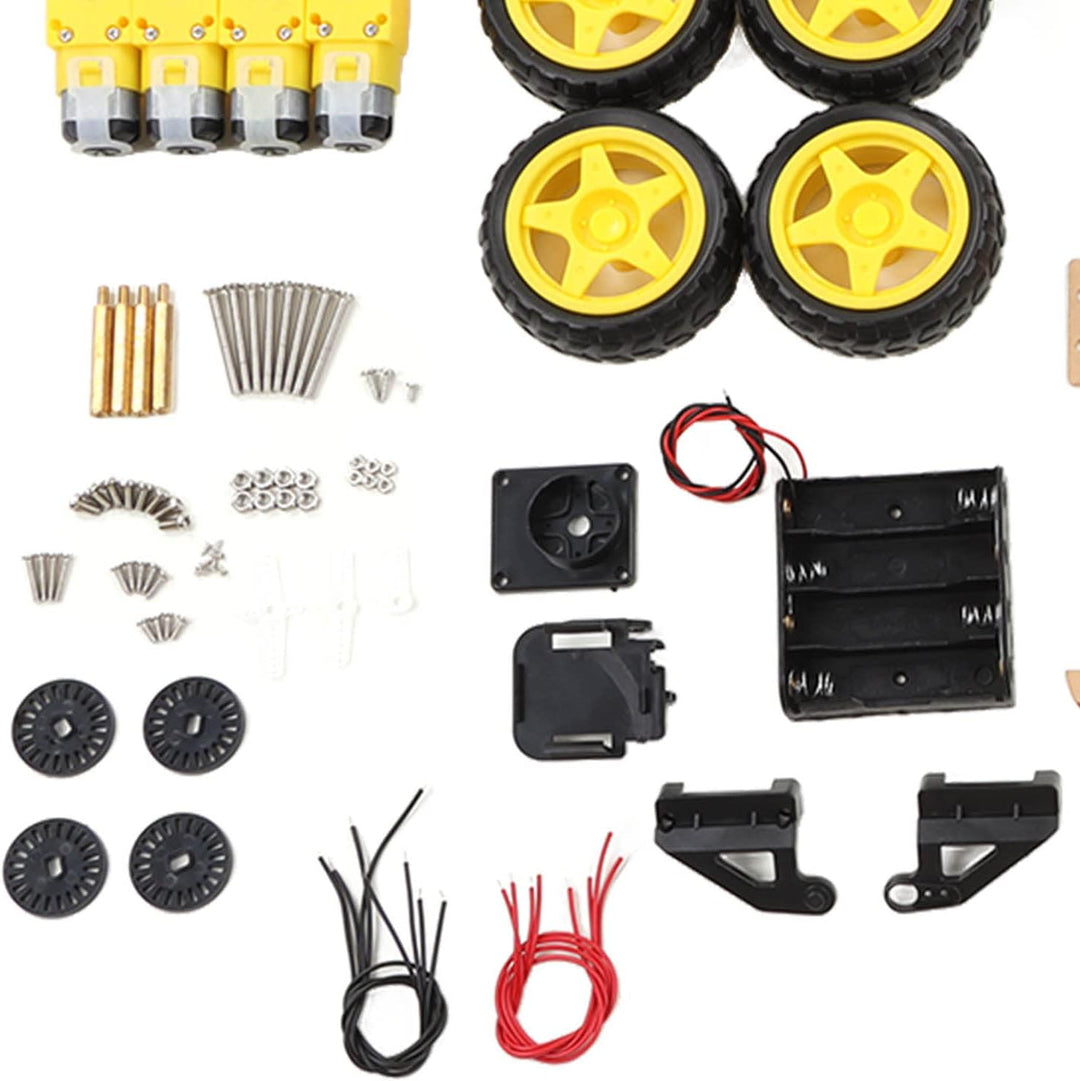 Smart Car Chassis Kit, Smart Robot Car Chassis Kit Tracking Motor Robot Smart Car Plattform für Kind