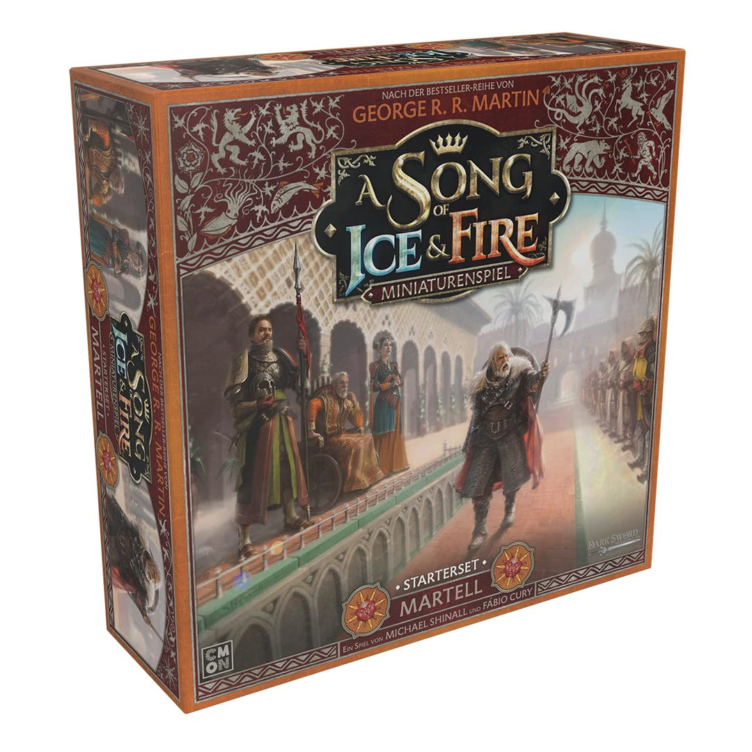 CMON | A Song of Ice & Fire – Martell | Starterset | Tabletop | 2 Spieler | Ab 14+ Jahren | 45-60 Mi