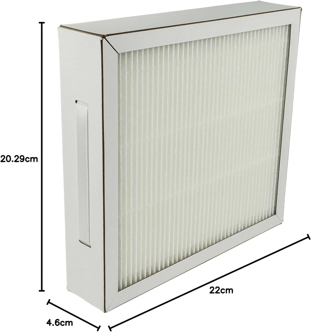 vhbw 2x Luftfilter F7 Ersatz für Pluggit ADFG4F7-160 für Lüfter, Badlüfter, Ventilator, Lüftungsgerä