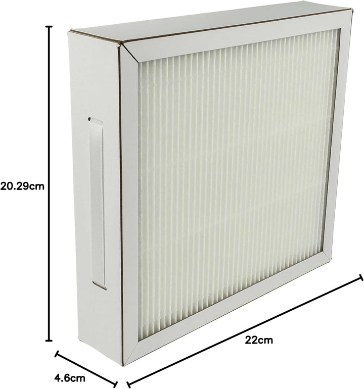 vhbw 2x Luftfilter F7 Ersatz für Pluggit ADFG4F7-160 für Lüfter, Badlüfter, Ventilator, Lüftungsgerä