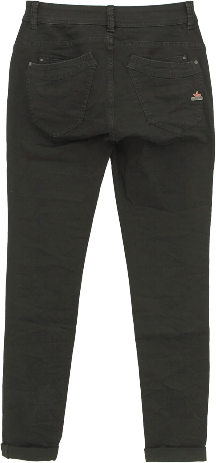 Buena Vista Damen Jeans Hose Malibu Gabardinestretch Black XS Schwarz, XS Schwarz