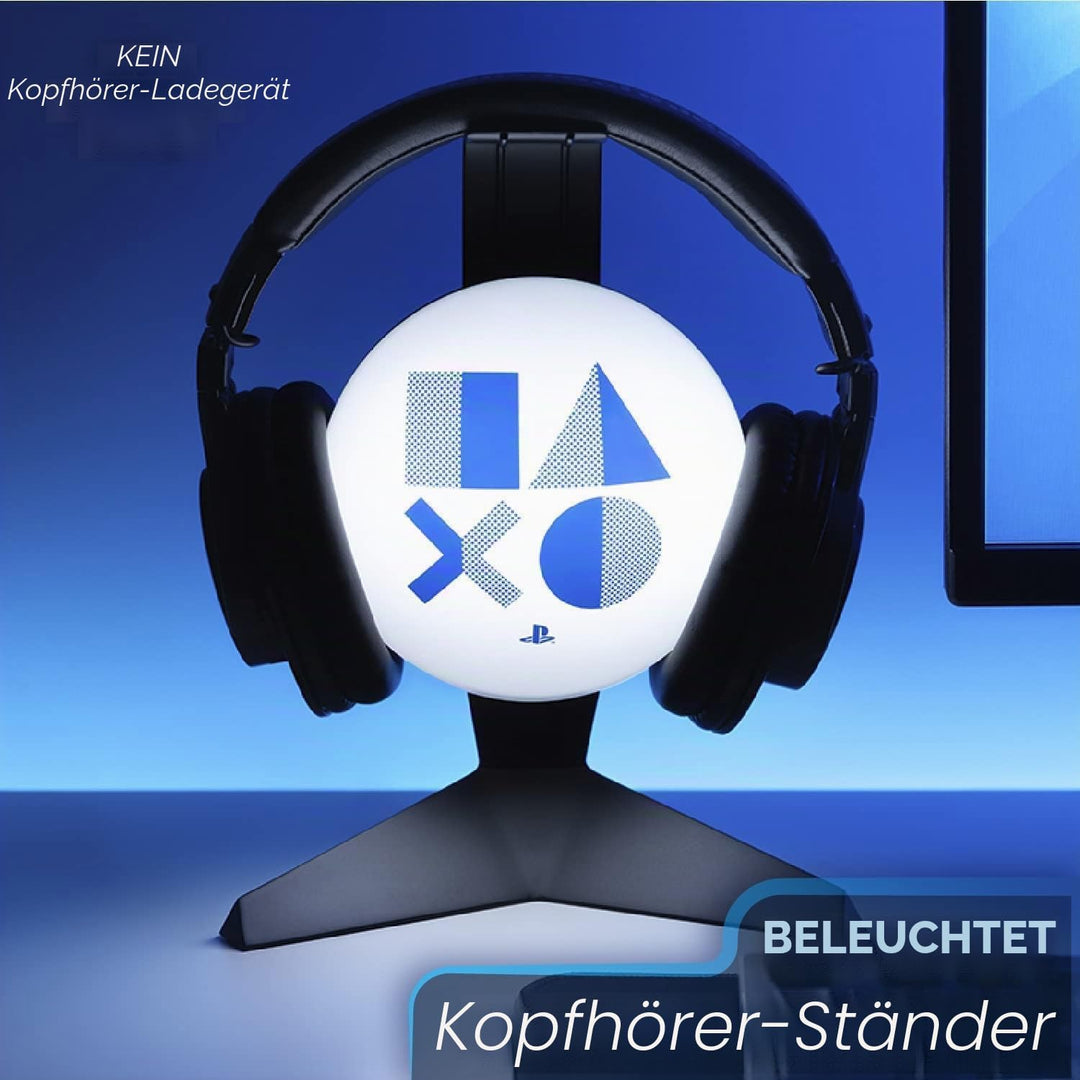 PlayStation Headset-Ständer-Licht - Offiziell lizenziert, Kopfhörerhalter für Gaming-Setup, Geschenk