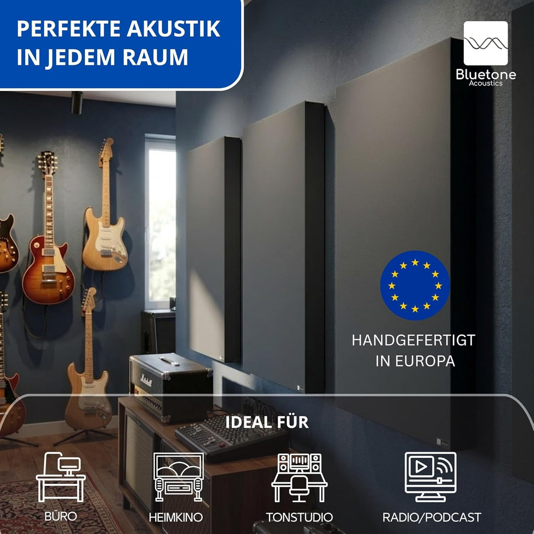 Bluetone Acoustics Studio Spectrum - Schallabsorber Premium - Akustikplatten - Akustikpaneele (100x5