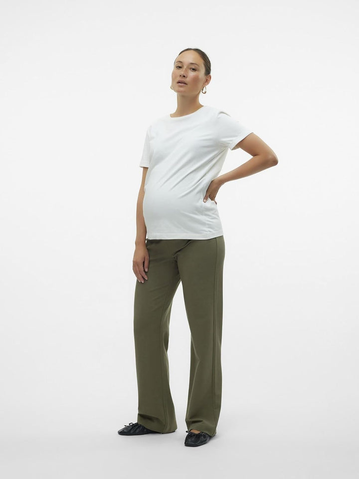 VERO MODA Damen Vmmkammie Straight Jersey Pant Ga Noos Hose XS Schwarz, XS Schwarz