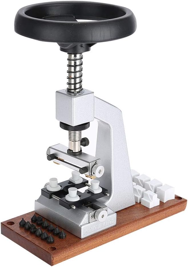 Bench Watch Case Opener, 5700 Uhrenreparaturwerkzeug, Stahl & Aluminium Watch Case Opener Kit Langle