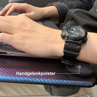 Modazon Laptopkissen für Bett mit Kissen，Laptop Unterlage Zubehör Couch mit Mausunterlage and Handge