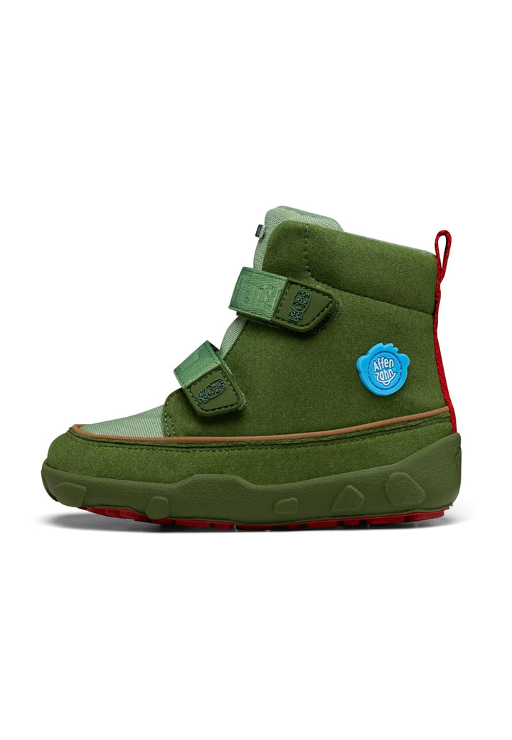 Affenzahn Winterstiefel Vegan Comfy warm gefüttert, wasserdicht mit Kletterverschlüssen, Grösse 21-3