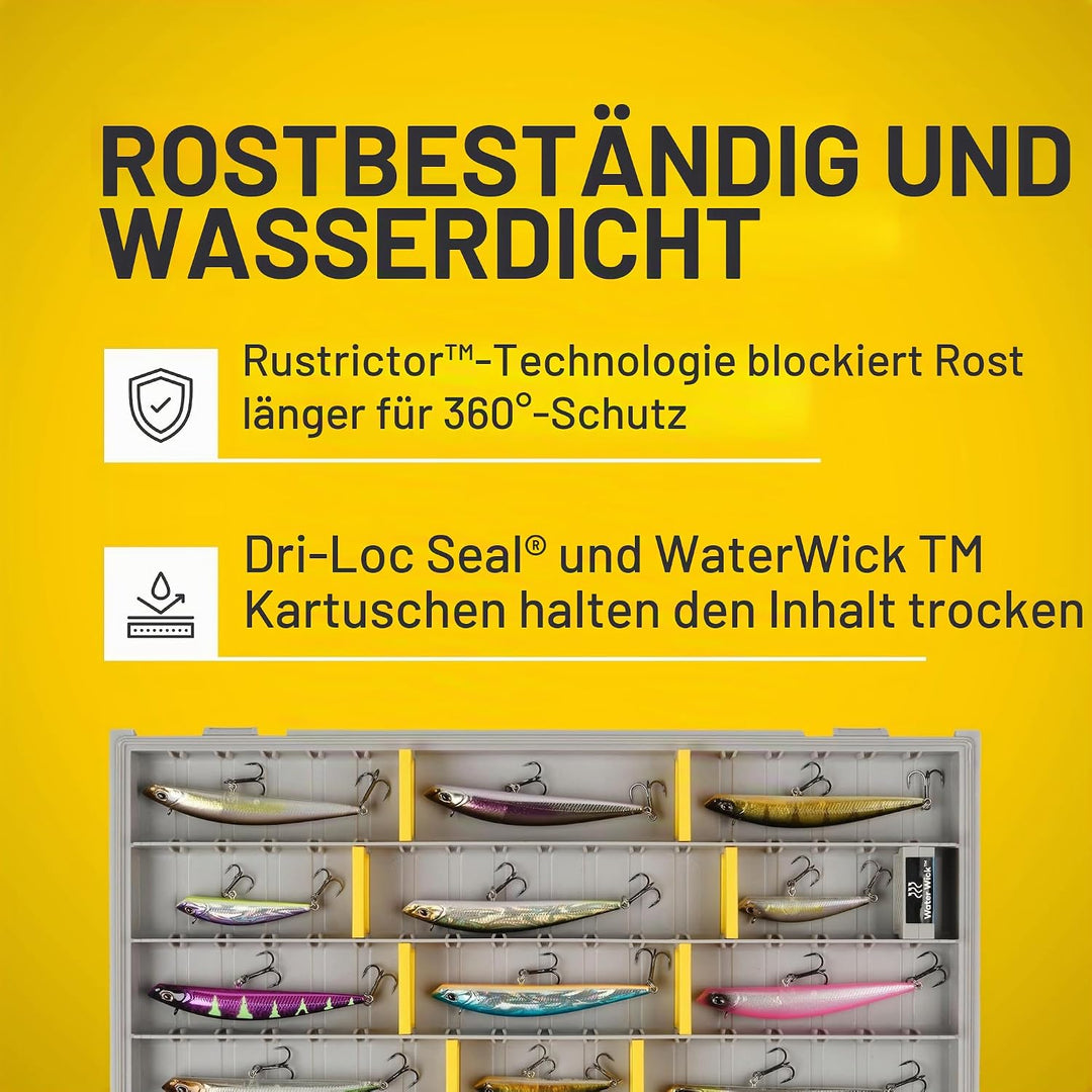 Plano Edge Professional Series Tackle Aufbewahrungsboxen Premium Tackle Organisation mit Rostschutz