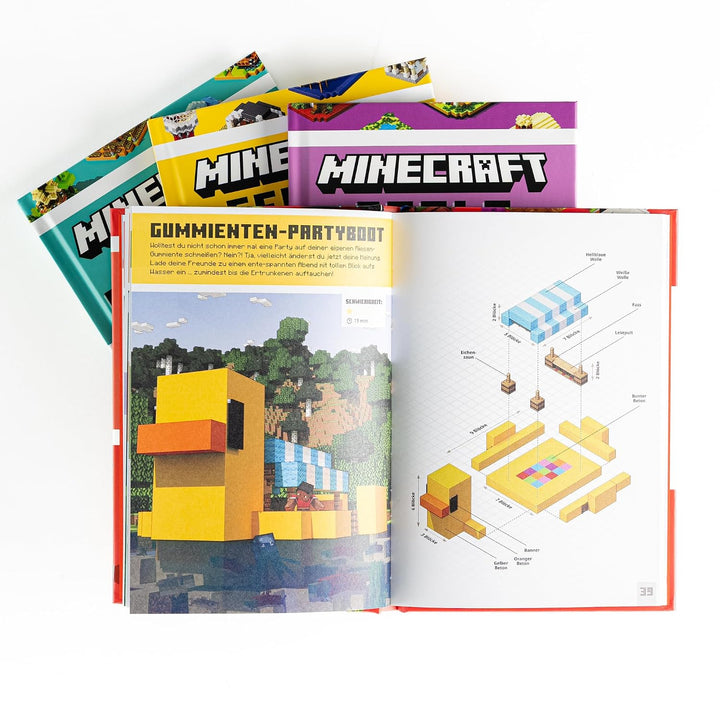 Minecraft Tolle Mini-Projekte (Schuber): Praktischer Schuber mit über 80 kleinen Bau-Projekten im Mi