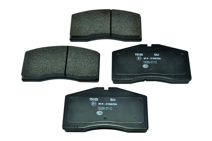 HELLA PAGID 8DB 355 018-301 Bremsbelagsatz - T5103 - Dicke/Stärke: 17.5mm - Bremssystem: Brembo - fü