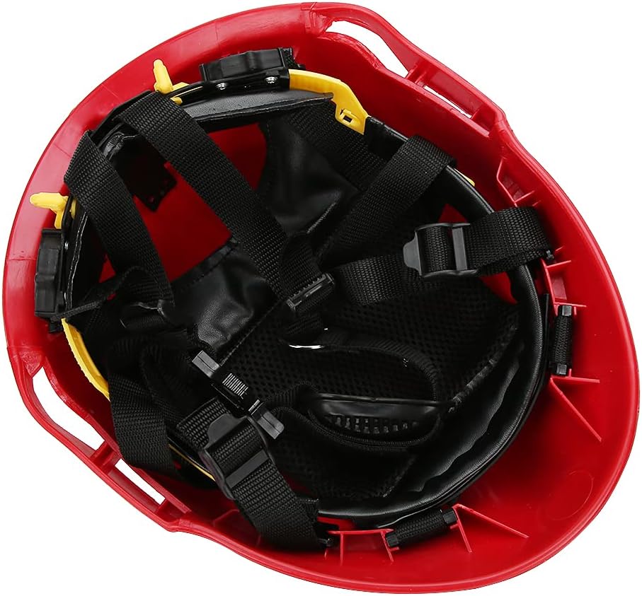 Rettungsschutzhelm Feuerwehrhelm Geschlossene Scheinwerfer und Brillen Outdoor Running Foot Camping
