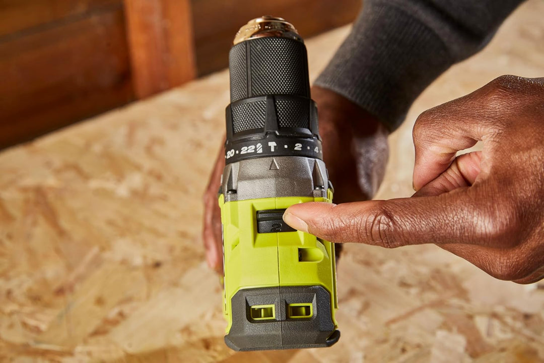 RYOBI 18 V ONE+ Brushless Akku-Schlagbohrschrauber RPD18BL1-2C42S, max. Drehmoment 54 Nm, Schnellspa