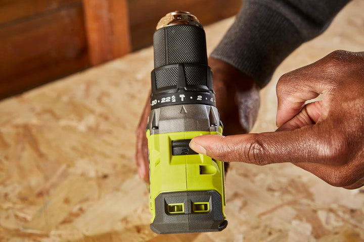 RYOBI 18 V ONE+ Brushless Akku-Schlagbohrschrauber RPD18BL1-2C42S, max. Drehmoment 54 Nm, Schnellspa