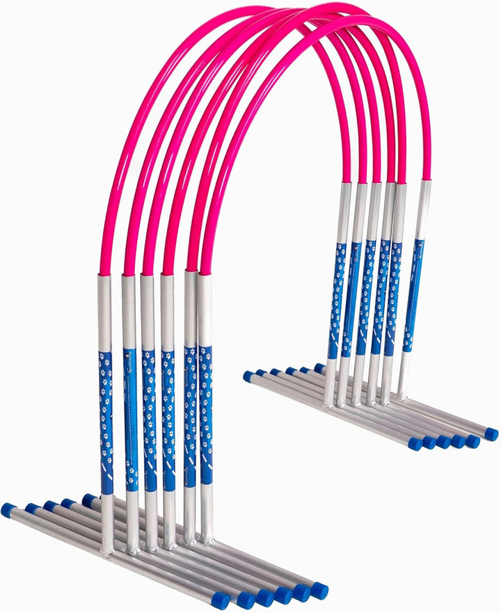 Hoopers Agility Hoops - NADAC Hoopers Agility Hoops ohne Mittelstrebe (Grosspackung) Pink, Pink