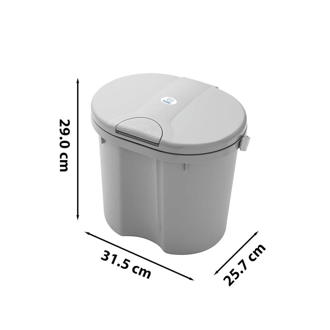 Rotho Babydesign TOP Windeleimer - recycelt - Windeleimer - geruchsdicht - ohne Nachfüllkasetten - W