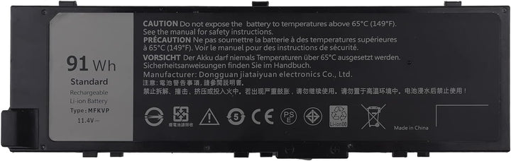 Swark Replacement Akku MFKVP Kompatibel mit [Dell] Precision 15 7000 7510 7520 Precision 17 7000 771