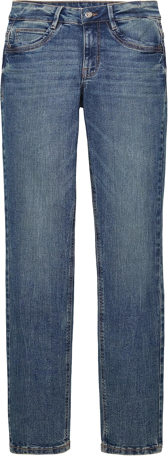 TOM TAILOR Damen Alexa Straight Jeans 29W / 32L 10281 - Mid Stone Wash Denim, 29W / 32L 10281 - Mid