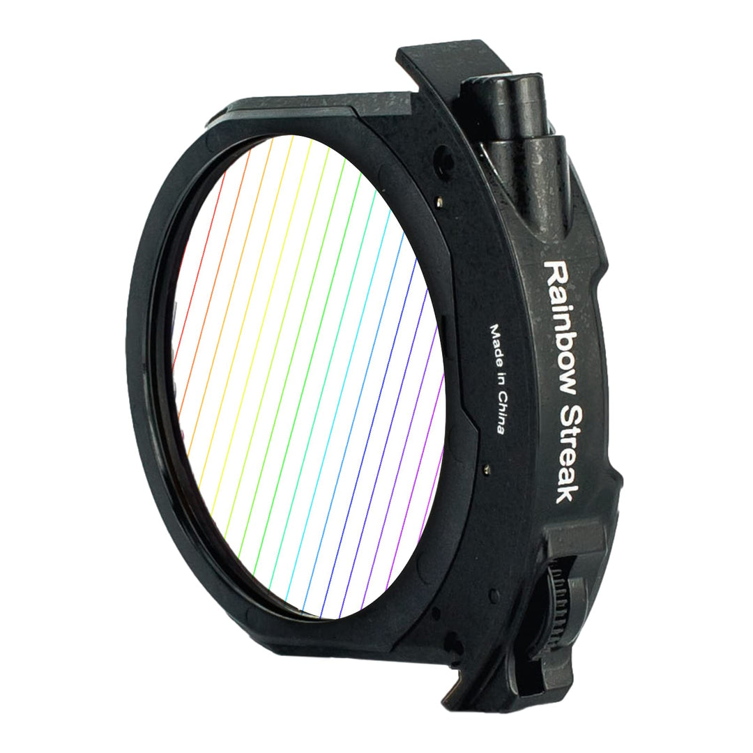 Meike Rainbow Streak Drop-in Filter für Canon und Meike Drop-in Filter Mount Adapter Serie MK-EFTR-R