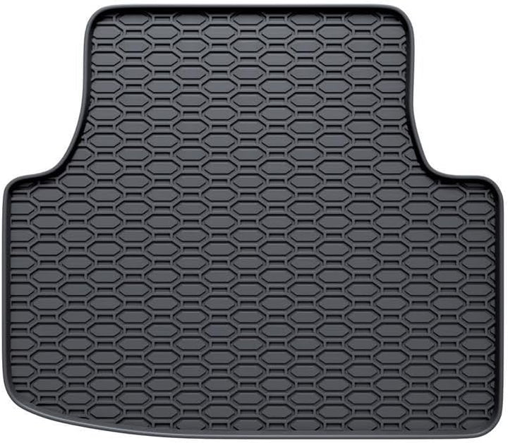 Mossa - Gummifussmatten Auto kompatibel mit Audi A3 Hatchback, Limousine (2012-2020) schwarz Gummima