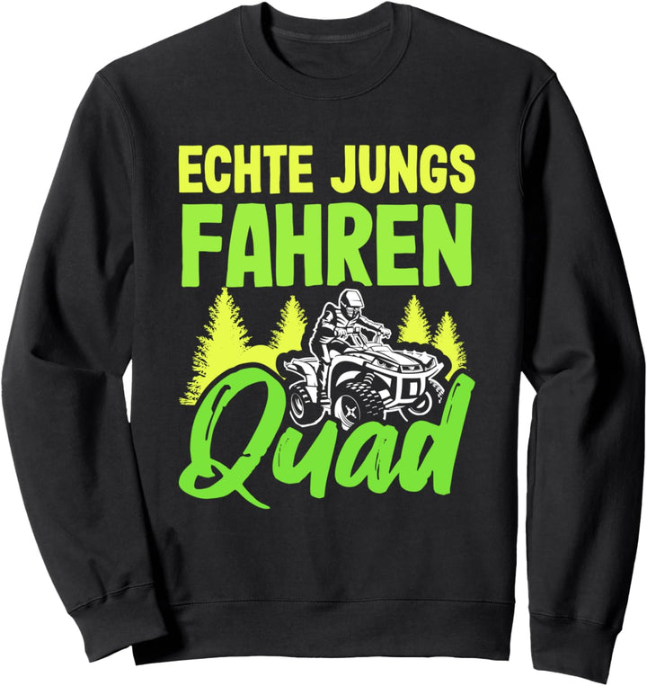 Quad Bike Fahrer Geschenk Lustig Offroad Kinder Quad ATV Sweatshirt