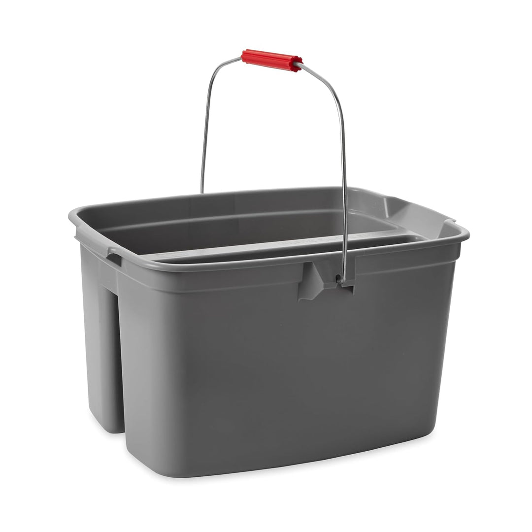 Rubbermaid Commercial Products 19qt Double Pail - Grey