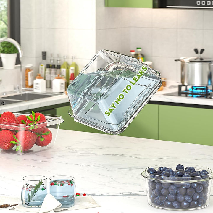 GoMaihe Frischhaltedosen mit Deckel Tupperdosen 13er-Set Gefrierdosen Luftdicht Vorratsdosen Meal Pr