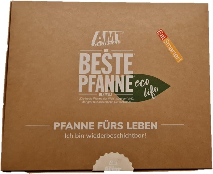 EatSmarter! Sonder-Edition "Die Pfanne fürs Leben" by AMT, Ø 24 cm, 7 cm hoch, abnehmbarer Stiel, na
