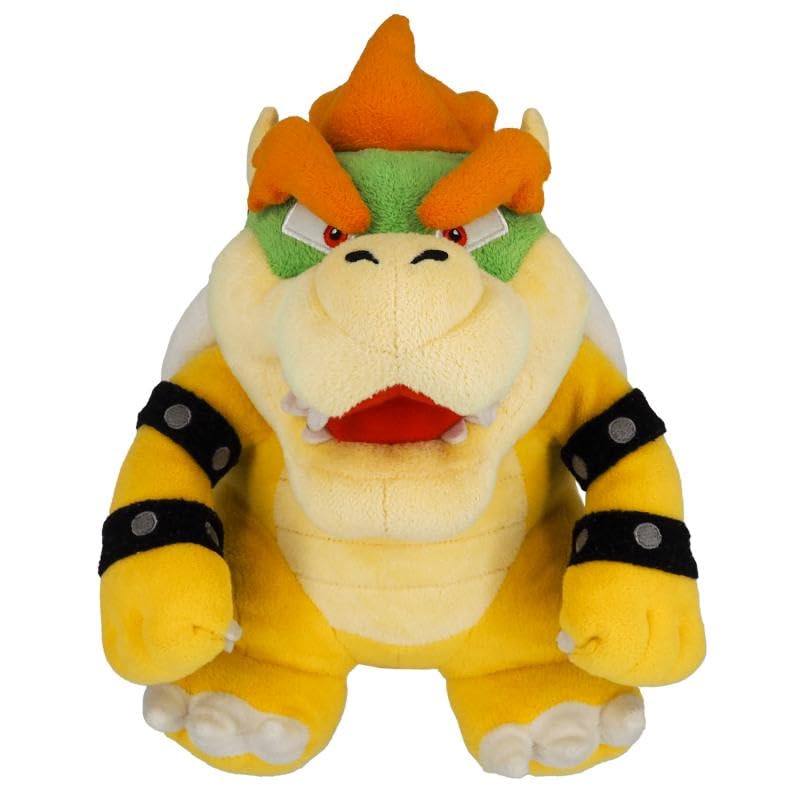 11391 Nintendo Super Mario Plüsch Bowser, 26 cm, Rot