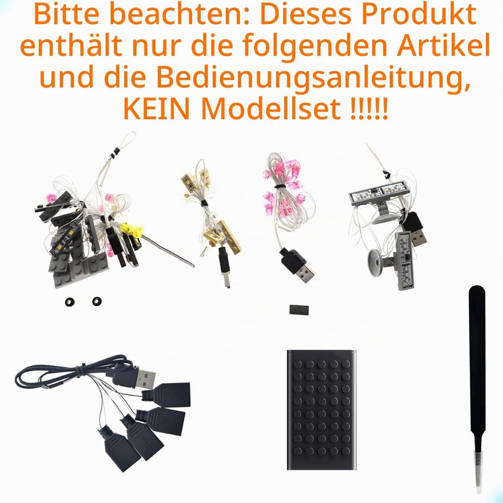 GEAMENT LED Licht-Set Kompatibel mit Lego 2023 Disney Schloss Castle 43222 (Modell-Set Nicht enthalt
