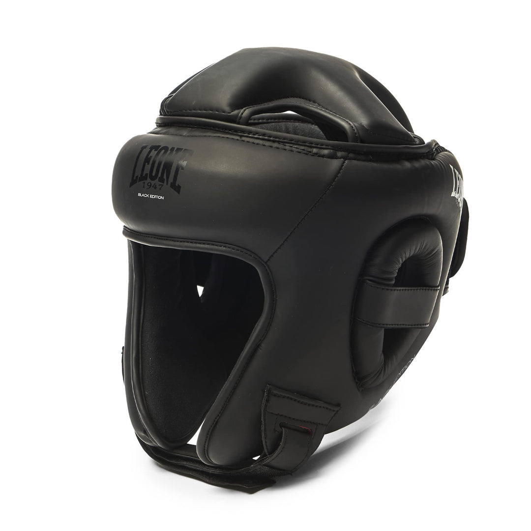 LEONE 1947, BLACK EDITION-Helm, Unisex-Erwachsene, Schwarz, CS431 L Schwarz