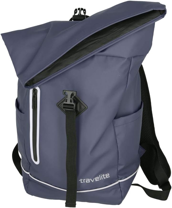 Travelite Handgepäck Rucksack mit Laptop Fach 15,6 Zoll, 60 cm, 35 Liter, 800 Gramm & BASICS rucksac