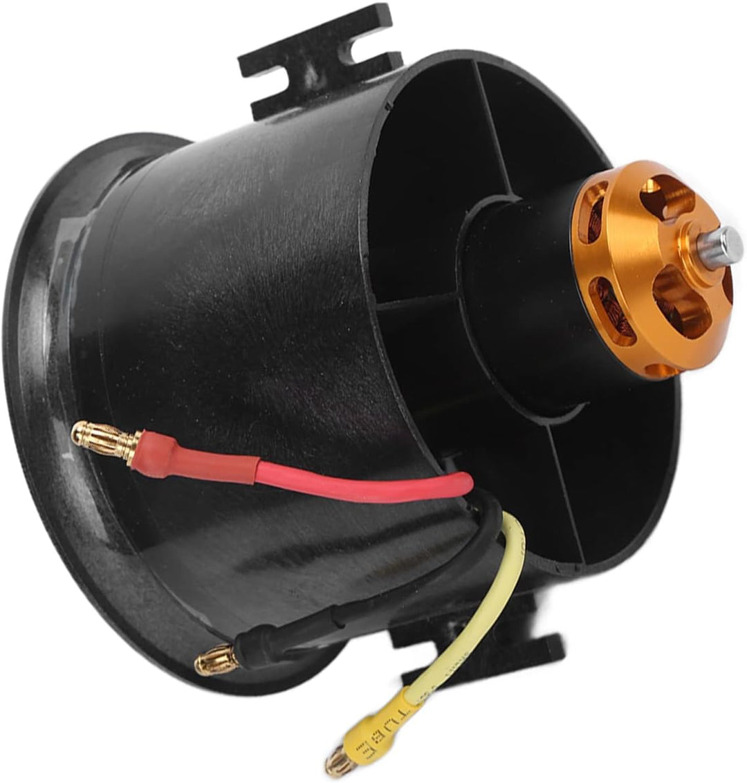 Entatial Bürstenloser Motor EDF Impeller-Set, 70 mm EDF 3500KV Bürstenloser Motor Hohe Steifigkeit H