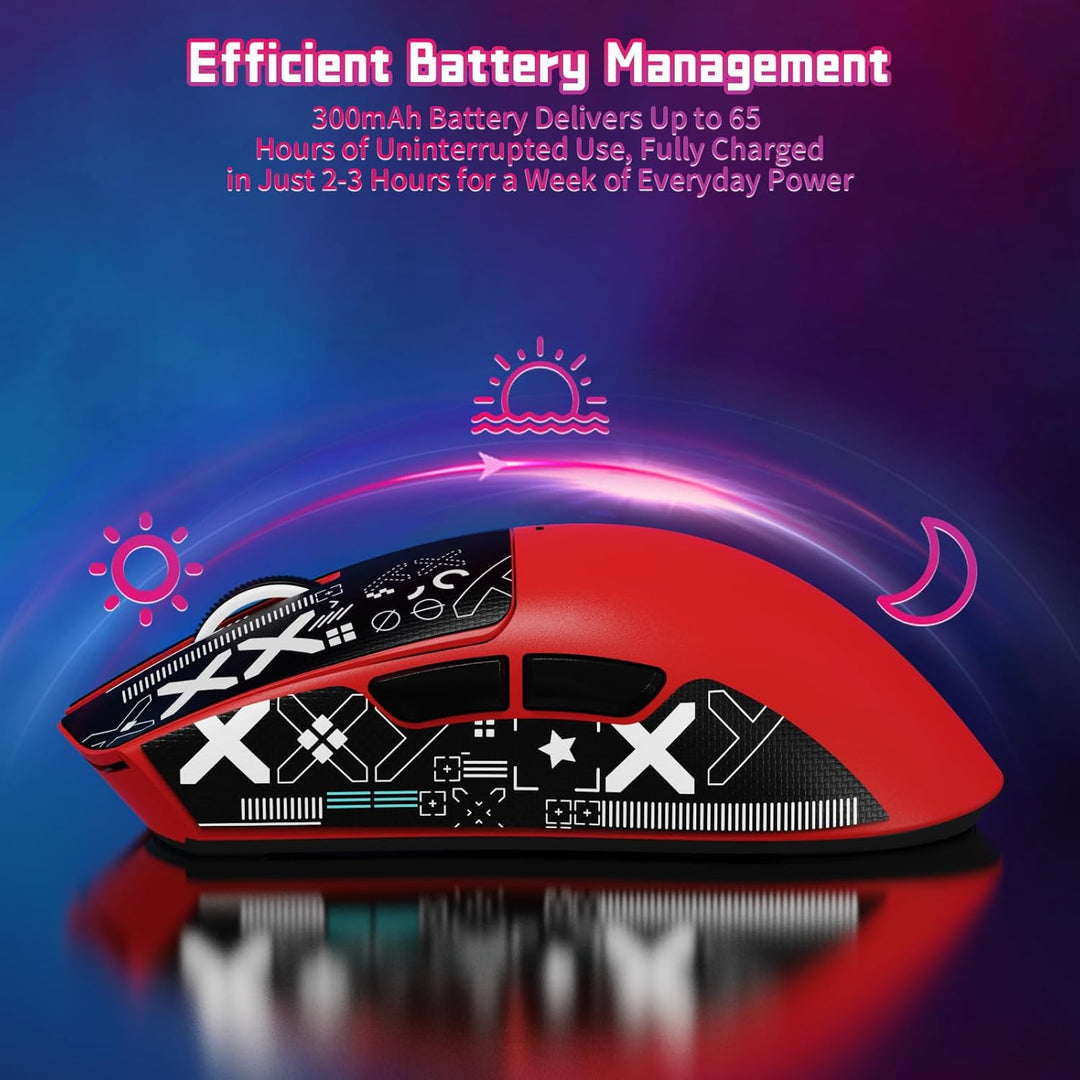 ATTACK SHARK X11 SE Kabellose Gaming-Maus, PixArt PAW3311 Gaming-Sensor, BT/2.4G Wireless/Kabelgebun