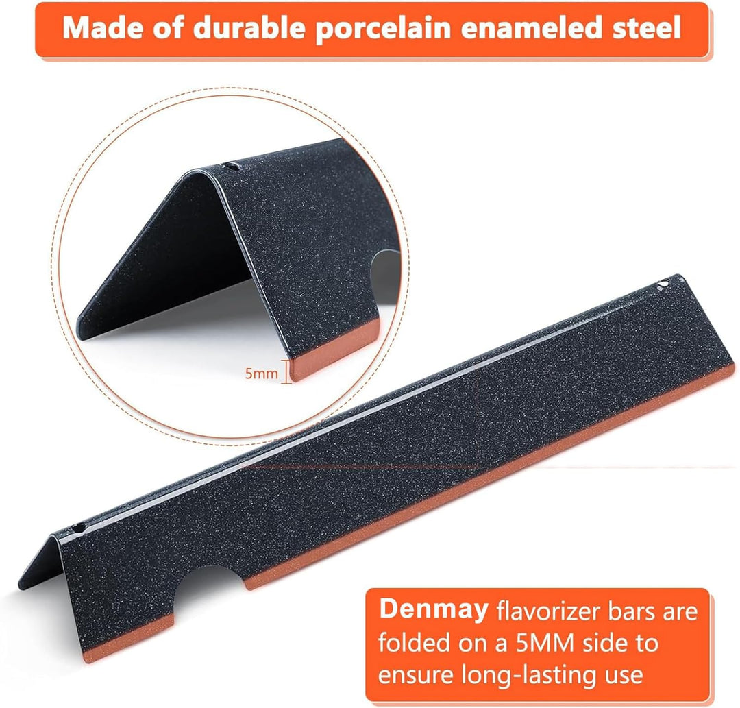 Denmay Flavorizer Bars 66032 und Wärmeabweiser 66040 für Weber Genesis II E-310, II E-330, II E-335,