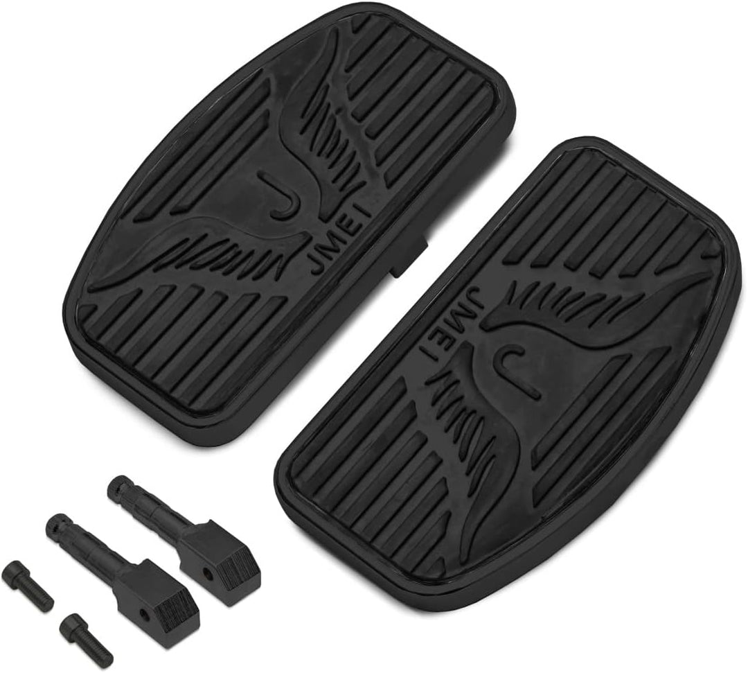 Trittbretter Beifahrer Kompatibel für Honda Shadow VT 750 C / 600 C / 125 C FB3 schwarz