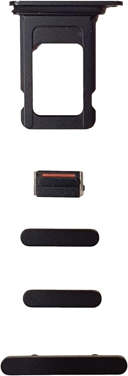 Smartex® Backcover aus Glas + Rahmen kompatibel mit iPhone 12 | Rückseite Cover + Frame (Schwarz) 12