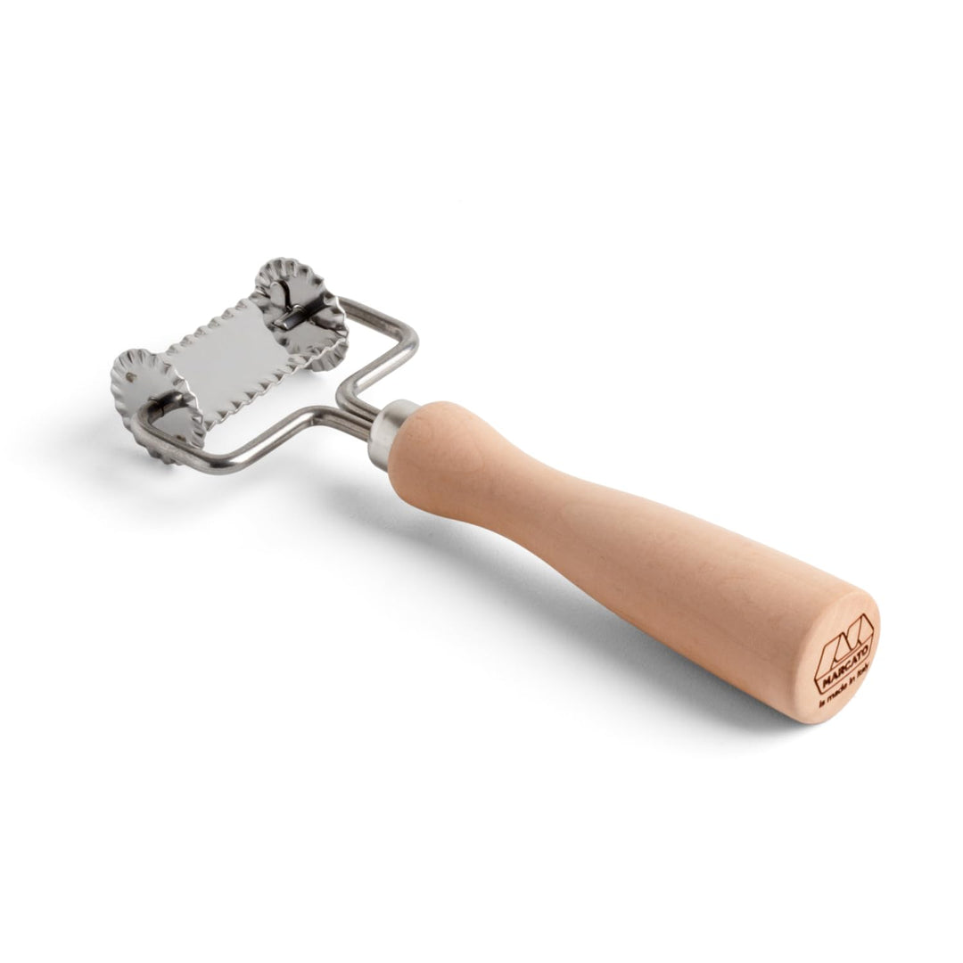 Marcato Quadratischer Ausstecher, gezahnt, Kuchenwerkzeug, Stahl, 4 cm, präziser Schnitt, robust und