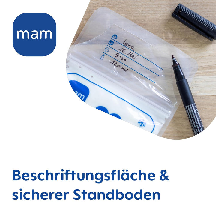 MAM Muttermilchbeutel 180 ml, 100 Stück, 100 Stück