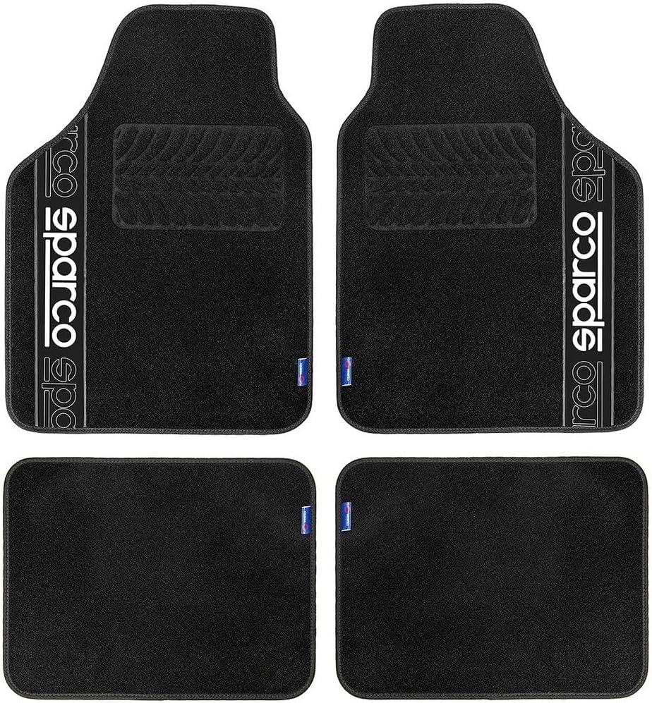 Sparco Teppichboden F510 Schwarzer Teppichboden TEPPICH F510 SCHWARZ, TEPPICH F510 SCHWARZ