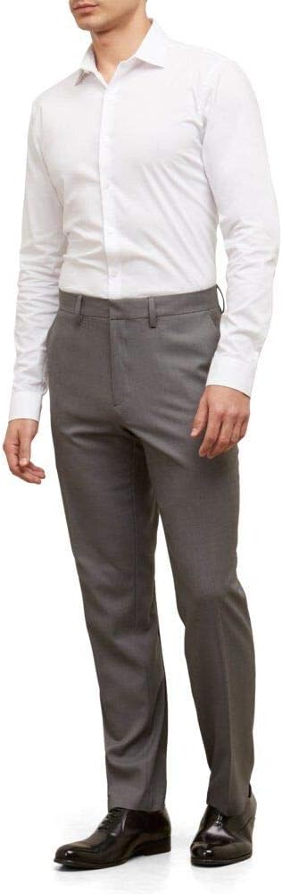 Kenneth Cole REACTION Herren Stretch Modern Fit Flatfront Pants, mit Flacher Front-رررر Stretchhose