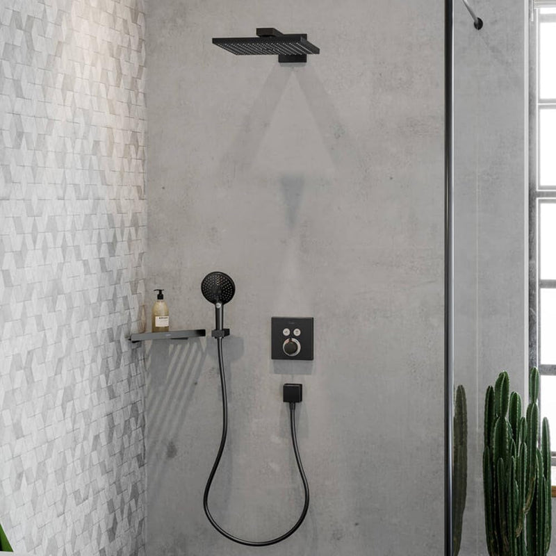 hansgrohe Unterputz Theromstat Shower Select, für 2 Funktionen, Brushed Black Chrome Brushed Black C