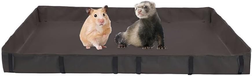 Meerschweinchen-Käfig-Auskleidung, wasserdichte Meerschweinchen-Plane, Unterseite für Gitter, Lebens